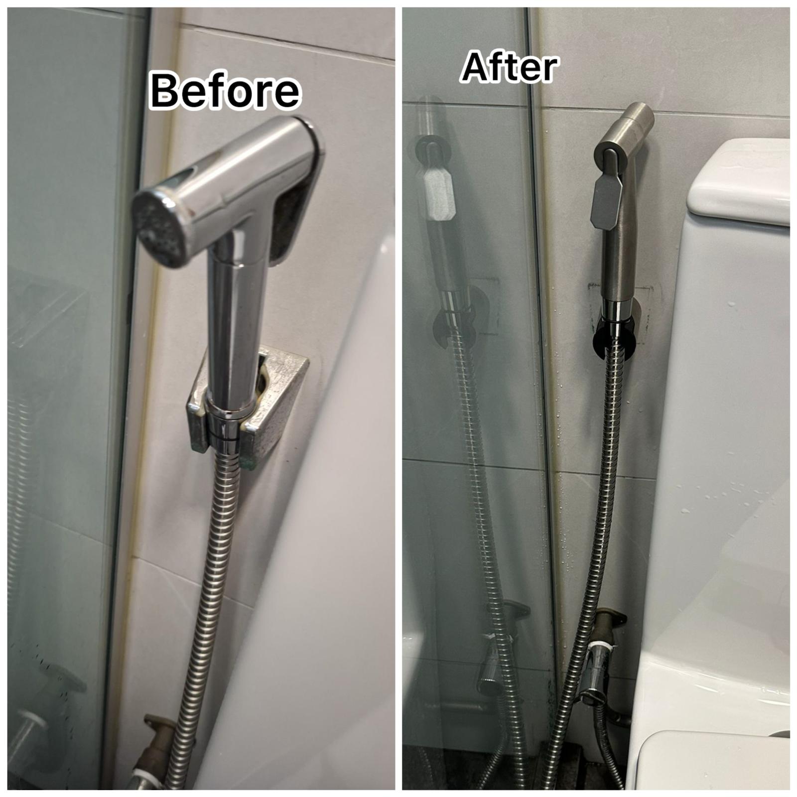 Bidet Sprayer Installation & Bathroom Handyman Services in Singapore